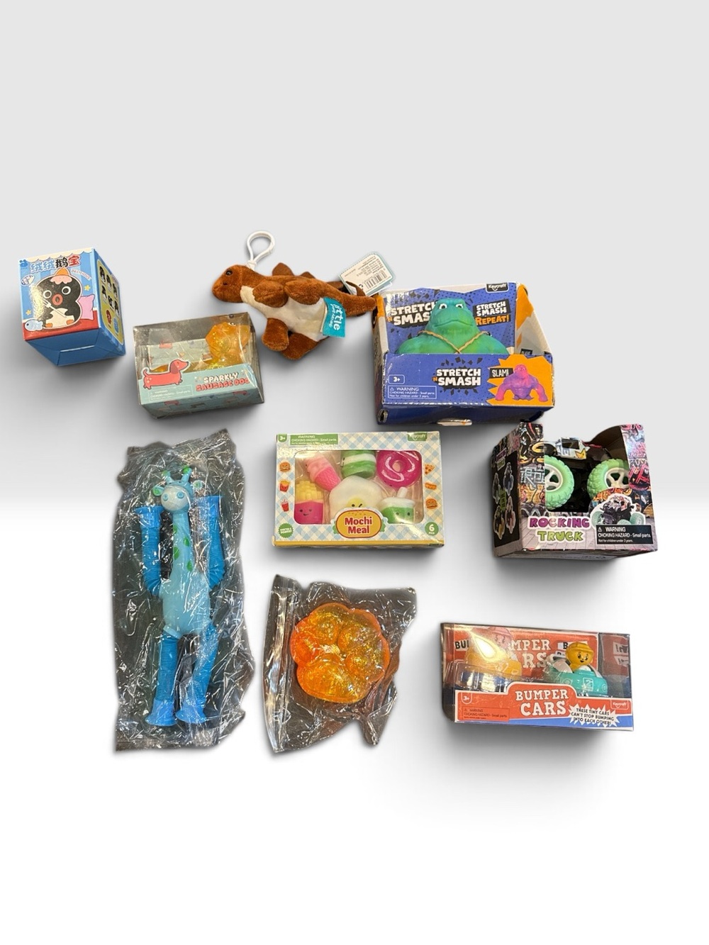 WD5. Boys Toy 6 Pack Bundle - Toys, Squishies, & More! $50 Retail